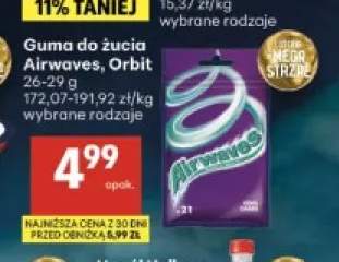 Guma do żucia Airwaves +1 wariant