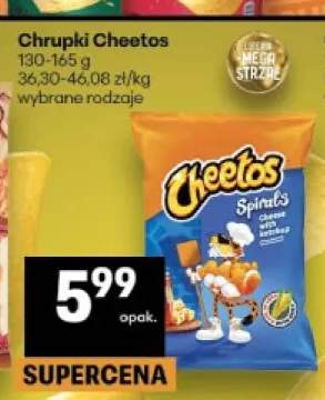 Chrupki Cheetos Spirals Cheese & Ketchup