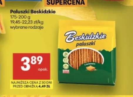 Paluszki Beskidzkie z sezamem