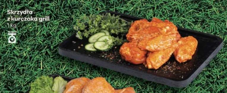 Skrzydła z kurczaka grill