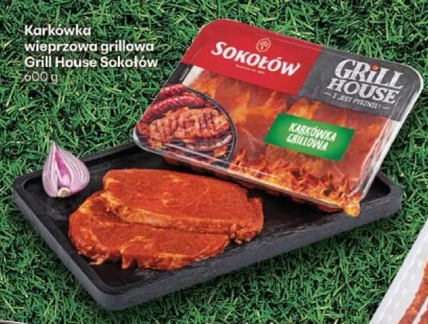 Karkówka wieprzowa grillowa Sokołów Grill House
