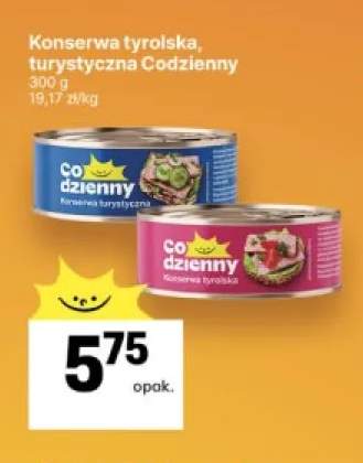 Konserwa tyrolska Codzienny +1 wariant