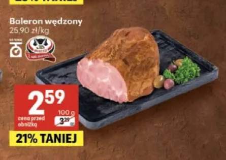 Baleron wędzony