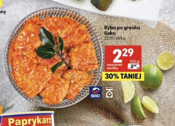 Ryba po grecku Seko