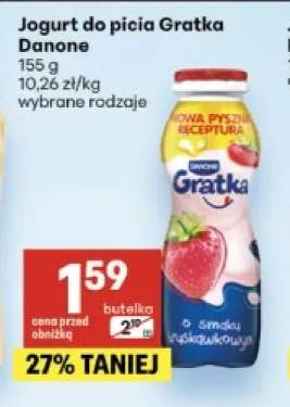 Jogurt do picia Gratka Danone