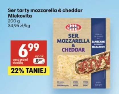 Ser tarty mozzarella & cheddar Mlekovita