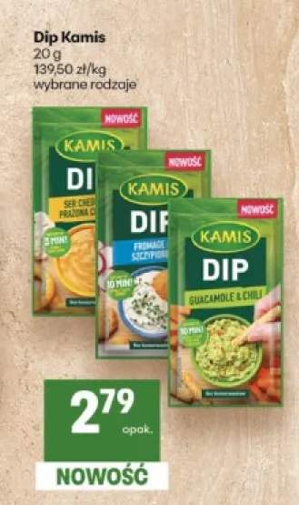 Dip Kamis Guacamole & Chili +2 warianty