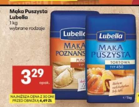 Mąka Puszysta Poznańska Lubella +1 wariant