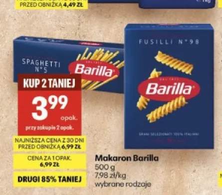Makaron Spaghetti Barilla +1 wariant