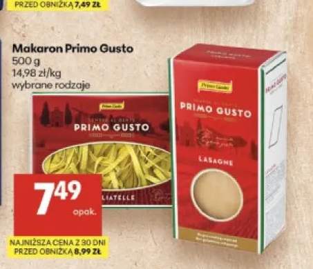 Makaron Tagliatelle Primo Gusto +1 wariant