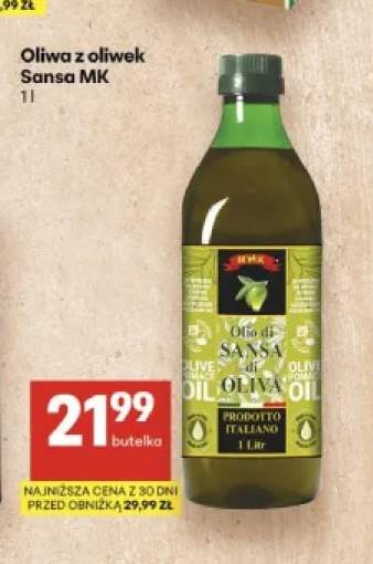 Oliwa z oliwek Sansa MK