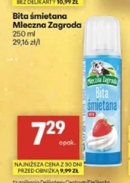 Bita śmietana spray Mleczna Zagroda