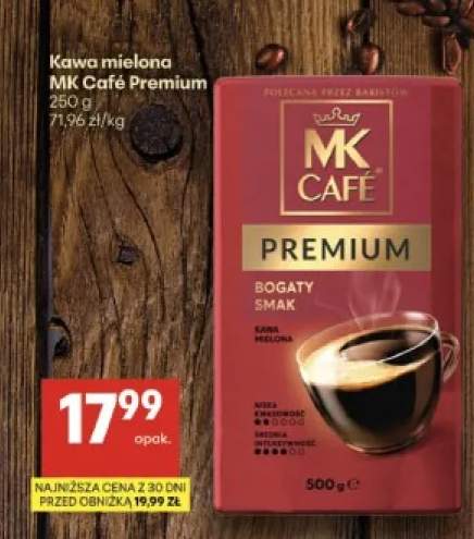 Kawa mielona MK Café Premium