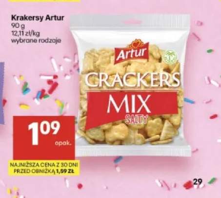 Krakersy Artur Crackers Mix Salty