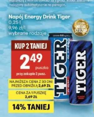 Napój energetyczny Tiger Classic +1 wariant