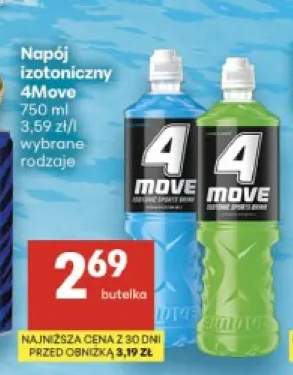 Napój izotoniczny 4Move niebieski +1 wariant