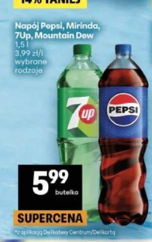 Napój gazowany Pepsi +3 warianty