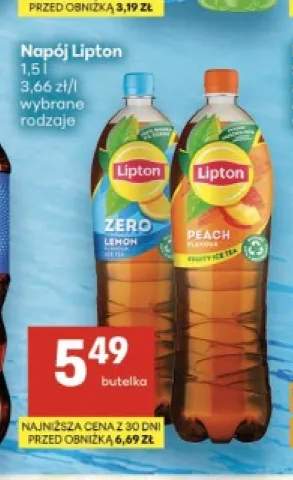 Napój Lipton Ice Tea Peach +2 warianty
