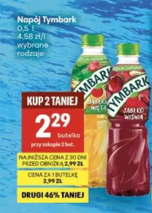 Napój Tymbark Jabłko Mięta +1 wariant