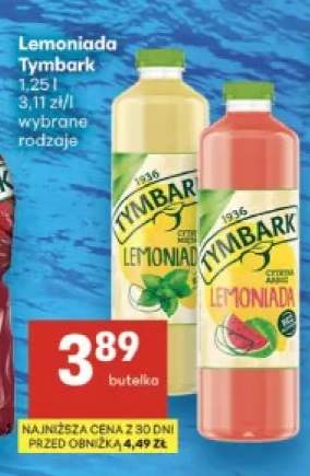 Lemoniada Tymbark Cytryna Mięta +1 wariant