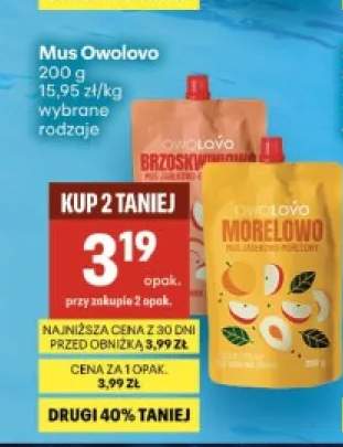 Mus Owolovo Brzoskwiniowy +1 wariant