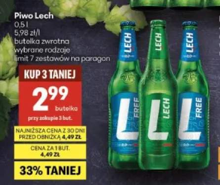 Piwo bezalkoholowe Lech Free Classic +1 wariant