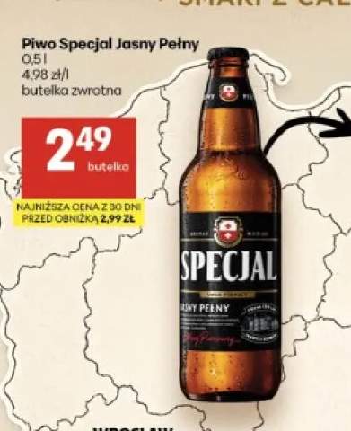 Piwo Specjal Jasny Pełny