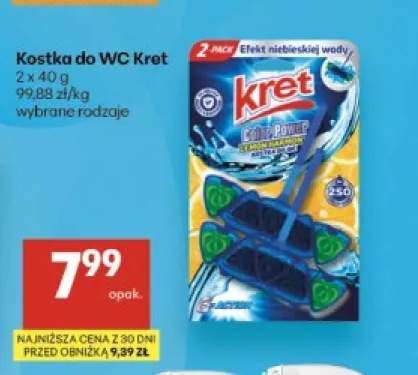 Kostka do WC Kret Color Power Lemon Harmony