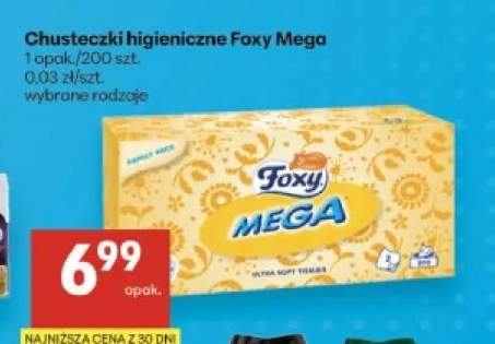 Chusteczki higieniczne Foxy Mega