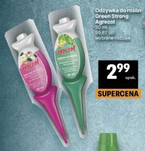Odżywka do roślin Agrecol Green Strong +1 wariant