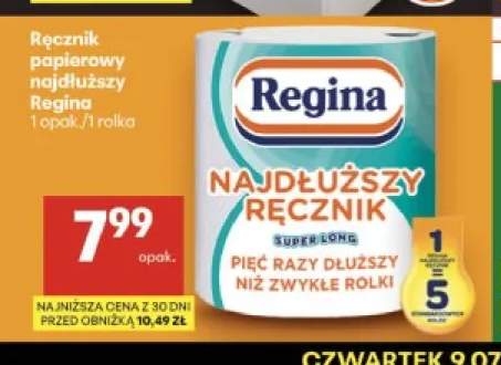 Ręcznik papierowy Regina Najdłuższy