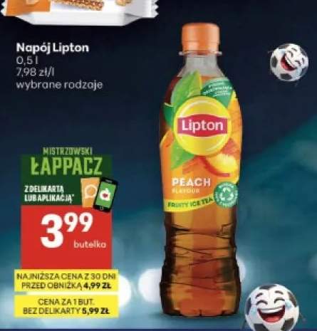Napój Lipton Peach Ice Tea