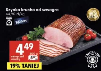 Szynka krucha od szwagra Krakus