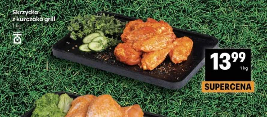 Skrzydła z kurczaka grill