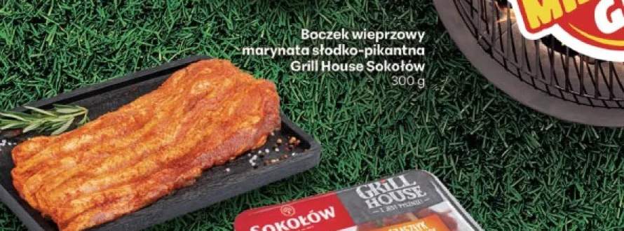 Boczek wieprzowy marynata słodko-pikantna Grill House Sokołów