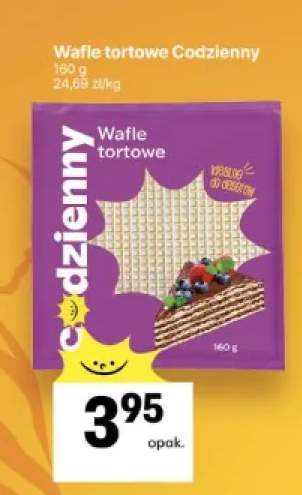 Wafle tortowe Codzienny