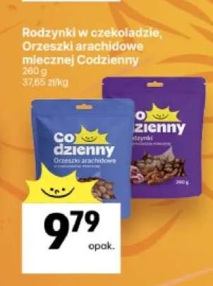 Orzeszki arachidowe w czekoladzie mlecznej Codzienny +1 wariant
