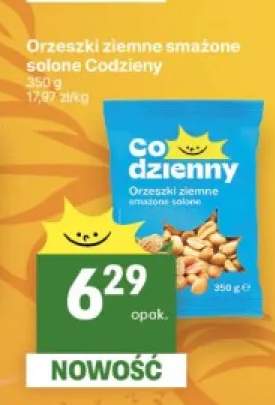 Orzeszki ziemne smażone solone Codzienny