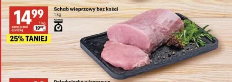 Schab wieprzowy bez kości