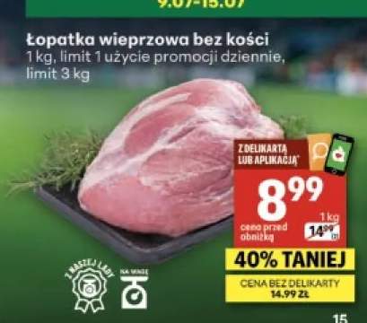 Łopatka wieprzowa bez kości Z Naszej Lady