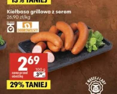 Kiełbasa grillowa z serem Dobrowolscy