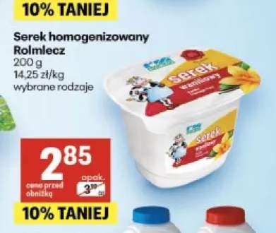 Serek homogenizowany waniliowy Rolmlecz