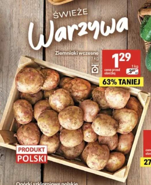 Ziemniaki wczesne polskie