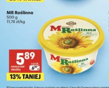 Margaryna MR Roślinna