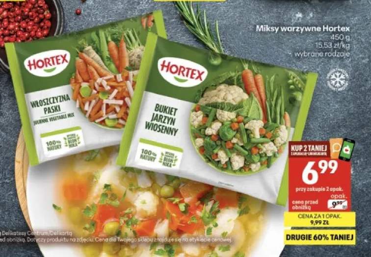 Włoszczyzna paski Hortex +1 wariant