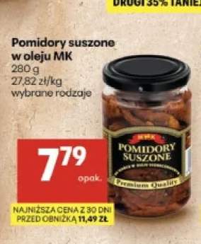Pomidory suszone w oleju MK