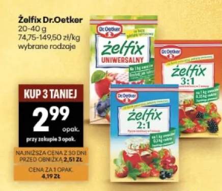 Żelfix Uniwersalny Dr.Oetker +2 warianty