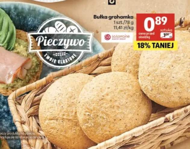 Bułka grahamka La Lorraine