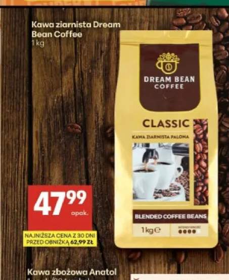 Kawa ziarnista Dream Bean Coffee Classic