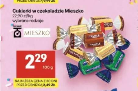 Cukierki w czekoladzie Mieszko Michaszki +2 warianty